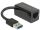 DeLOCK 65903 laptop-dockingstation & portreplikator USB Typ-A Schwarz