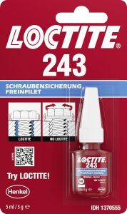 Loctite Schraubensicherung Mittelf. 5ml L243 retail