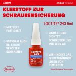 Loctite Schraubensicherung Mittelf. 5ml L243 retail