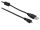 USB Kabel Delock A -> Micro-B St/St 3.00m sw