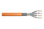 Digitus CAT 7 S/FTP Datenkabel - Verlegekabel, 100 m, Simplex, Dca-s2, d1, a1