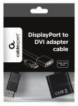 Gembird A-DPM-VGAF-02 Videokabel-Adapter 0,15 m VGA (D-Sub) DisplayPort Schwarz