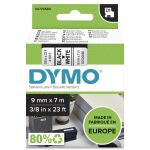 DYMO Original D1-Etiettenband | 9 mm x 7 m | schwarz auf...