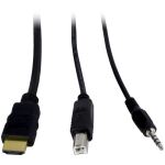 Inter-Tech AS-42HA HDMI Tastatur/Video/Maus (KVM)-Switch Schwarz