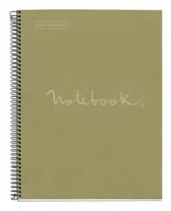 Miquelrius ECO Emotions Notizbuch A4 80 Blätter Olive
