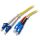 EFB Elektronik O0360.10 InfiniBand/Glasfaserkabel 10 m LC SC Gelb