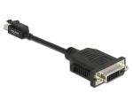 DeLOCK 65979 Videokabel-Adapter 0,15 m Mini DisplayPort DVI Schwarz