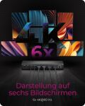 ICY BOX DockingStation 17-in-1, 6x Videoausgabe