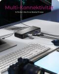 ICY BOX DockingStation 17-in-1, 6x Videoausgabe