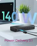 ICY BOX DockingStation 17-in-1, 6x Videoausgabe