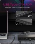 ICY BOX DockingStation 17-in-1, 6x Videoausgabe