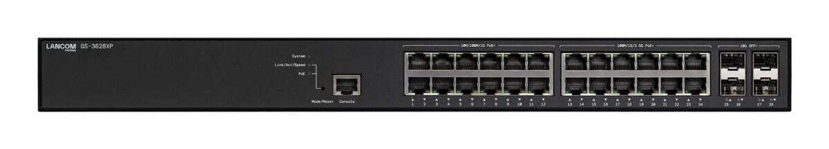 LANCOM GS-3628XP Managed L2/L3 2.5G Ethernet (100/1000/2500)