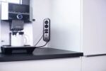 Brennenstuhl 1153590410 Verlängerungskabel 2 m 4 AC-Ausgänge Drinnen Schwarz, Silber