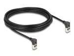DeLOCK RJ45 Netzwerkkabel Cat.6A S/FTP Slim 90° oben...