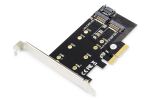 Digitus M.2 NGFF / NVMe SSD PCI Express 3.0 (x4) Add-On Karte