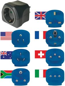 Brennenstuhl Weltreisestecker geerdet