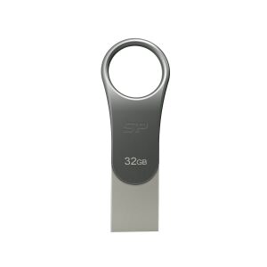 Silicon Power Mobile C80 USB-Stick 32 GB USB Type-A / USB Type-C 3.2 Gen 1 (3.1 Gen 1) Titan