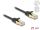 DELOCK RJ45 Flachb.Netzwerkkabel Cat.6A U/FTP St. zu St.0,25