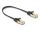 DELOCK RJ45 Flachb.Netzwerkkabel Cat.6A U/FTP St. zu St.0,25