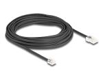 DELOCK Telefonkabel RJ45 Stecker zu RJ11 Stecker schw. 10m