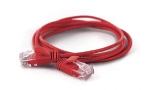 Wantec 7268 Netzwerkkabel Rot 0,2 m Cat6a U/UTP (UTP)