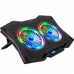Inca INC-606TGS Llaptop-Kühlpad 45,7 cm (18") 1200 RPM Schwarz