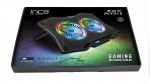Inca INC-606TGS Llaptop-Kühlpad 45,7 cm (18") 1200 RPM Schwarz