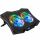 Inca INC-606TGS Llaptop-Kühlpad 45,7 cm (18") 1200 RPM Schwarz