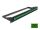 DELOCK 19" LWL Patchpanel 24 Port SC Simplex grün