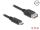 DELOCK USB 2.0 Kabel USB Typ-C St zu USB Typ-A Buchse 0,5