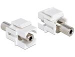 DELOCK Keystone 3,5mm Klinke -> 3,5mm Klinke BuBu