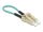 DELOCK LWL Loopback Adapter LC / OM3 Multimode beige