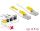 DELOCK RJ45 Kabel Cat 6A Secure 0.5m St/St