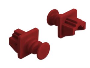 DeLOCK 86510 Stecker-Staubabdeckungen 10 Stück(e) RJ-45