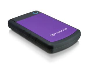 Transcend StoreJet 25H3P (USB 3.0), 2TB Externe Festplatte 5400 RPM 2.5" Micro-USB B 3.2 Gen 1 (3.1 Gen 1) Schwarz, Violett