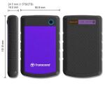 Transcend StoreJet 25H3P (USB 3.0), 2TB Externe...