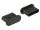 DeLOCK 64014 Steckdosensicherung USB Typ-C Schwarz 10 Stück(e)