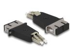 DeLOCK LWL Hybrid Kupplung LC Duplex Stecker zu SC Duplex...