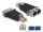 DeLOCK LWL Hybrid Kupplung LC Duplex Stecker zu SC Duplex Buchse beige