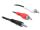 DeLOCK 84277 Audio-Kabel 10 m 3.5mm 2 x RCA Schwarz