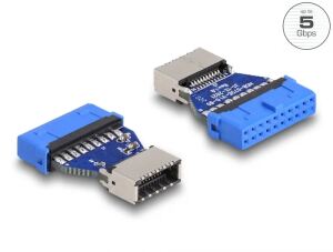 DeLOCK USB 5 Gbps Adapter Pfostenbuchse zu intern Typ-E Key A Buchse