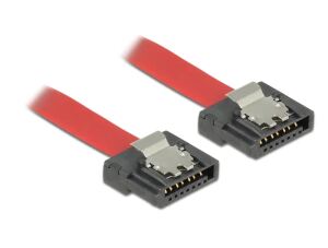 DeLOCK 0.3m SATA III SATA-Kabel 0,3 m SATA 7-pin Rot