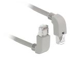 DELOCK Netzwerkkabel RJ45 Cat.6A S/FTP oben/unten gew. 1m