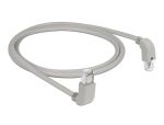 DELOCK Netzwerkkabel RJ45 Cat.6A S/FTP oben/unten gew. 1m