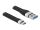 DELOCK USB 3.2Gen1 FPC Flachbandkabel USB Typ-A > C 13,5cm