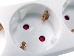 Equip 5fach Verteiler mit Schalter und 2fach USB-Lader, Mehrfachsteckdose Schuko