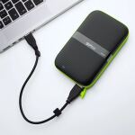 Silicon Power Armor A60 Externe Festplatte 2 TB 2.5" USB Typ-A 2.0/3.2 Gen 1 (3.1 Gen 1) Schwarz