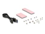 DELOCK SATA Konverter USB3.1 Micro B -> M.2 KeyB/mSATA 9mm