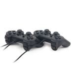Gembird JPD-UDV2-01 Gaming-Controller Schwarz USB 2.0 Gamepad Analog / Digital PC