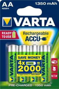 Varta Ready2Use HR06 1350 mAh Wiederaufladbarer Akku AA Nickel-Metallhydrid (NiMH)
